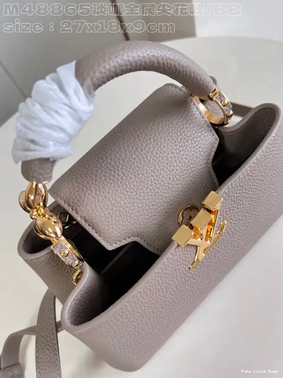 Rep ladies CAPUCINES BB-27*18*9CM VUITTON LOUIS 0705